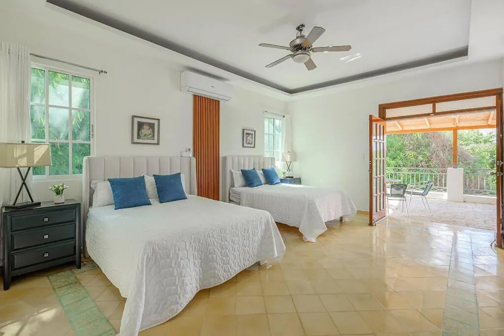 Villa Rosa: Modern Colonial Home With Pool フアン・ドリオ ドミニカ共和国